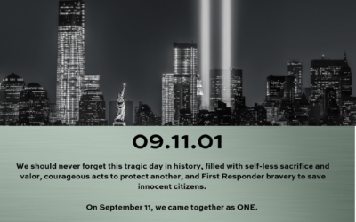 We Will Never Forget 9/11/01