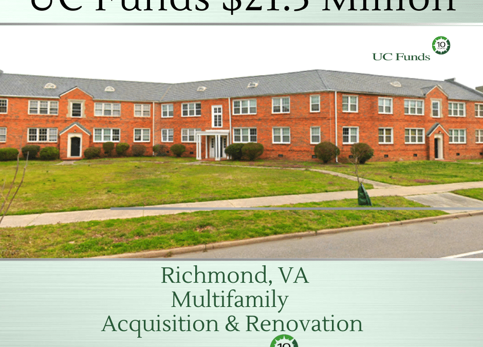 UC Funds $21.3 Million in Richmond, VA