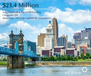 UC Funds .4 Million Adaptive Reuse in Cincinnati, OH