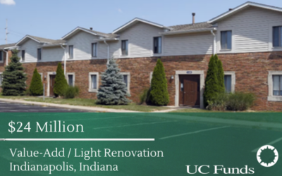 UC Funds $24 Million Townhome Project in Indianapolis